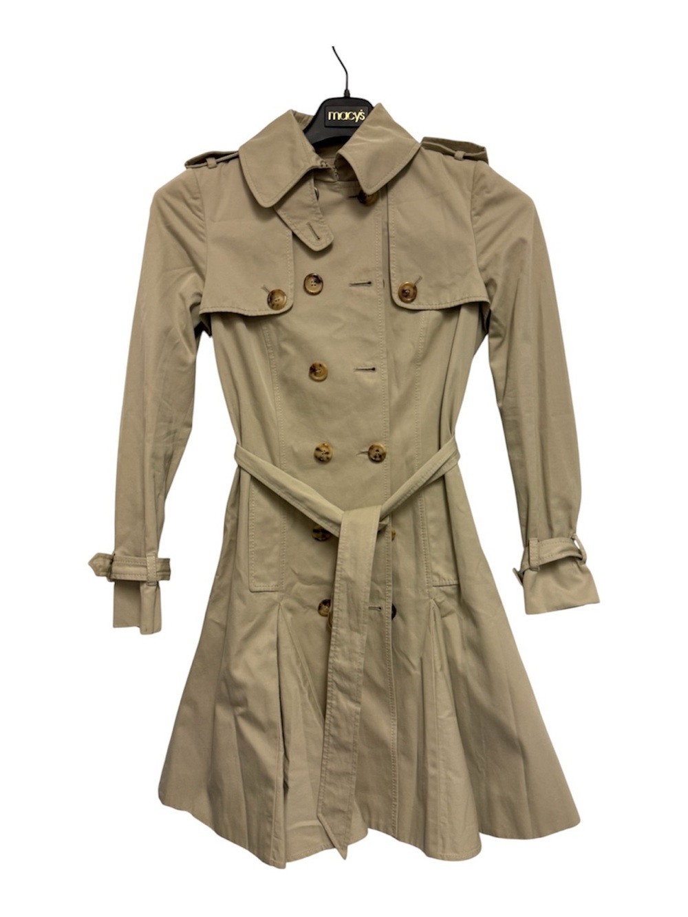 Moschino Classic Dress Trench Coat Women's